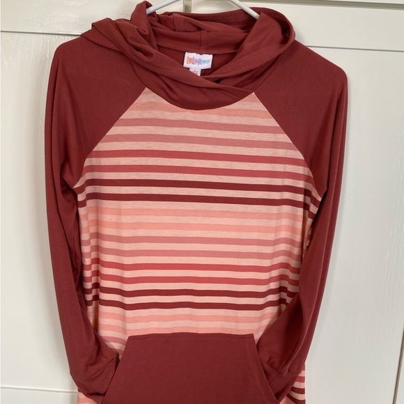 LuLaRoe Tops - LulaRoe stripe Amber Hoodie